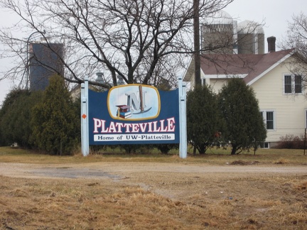 Platteville Sign
